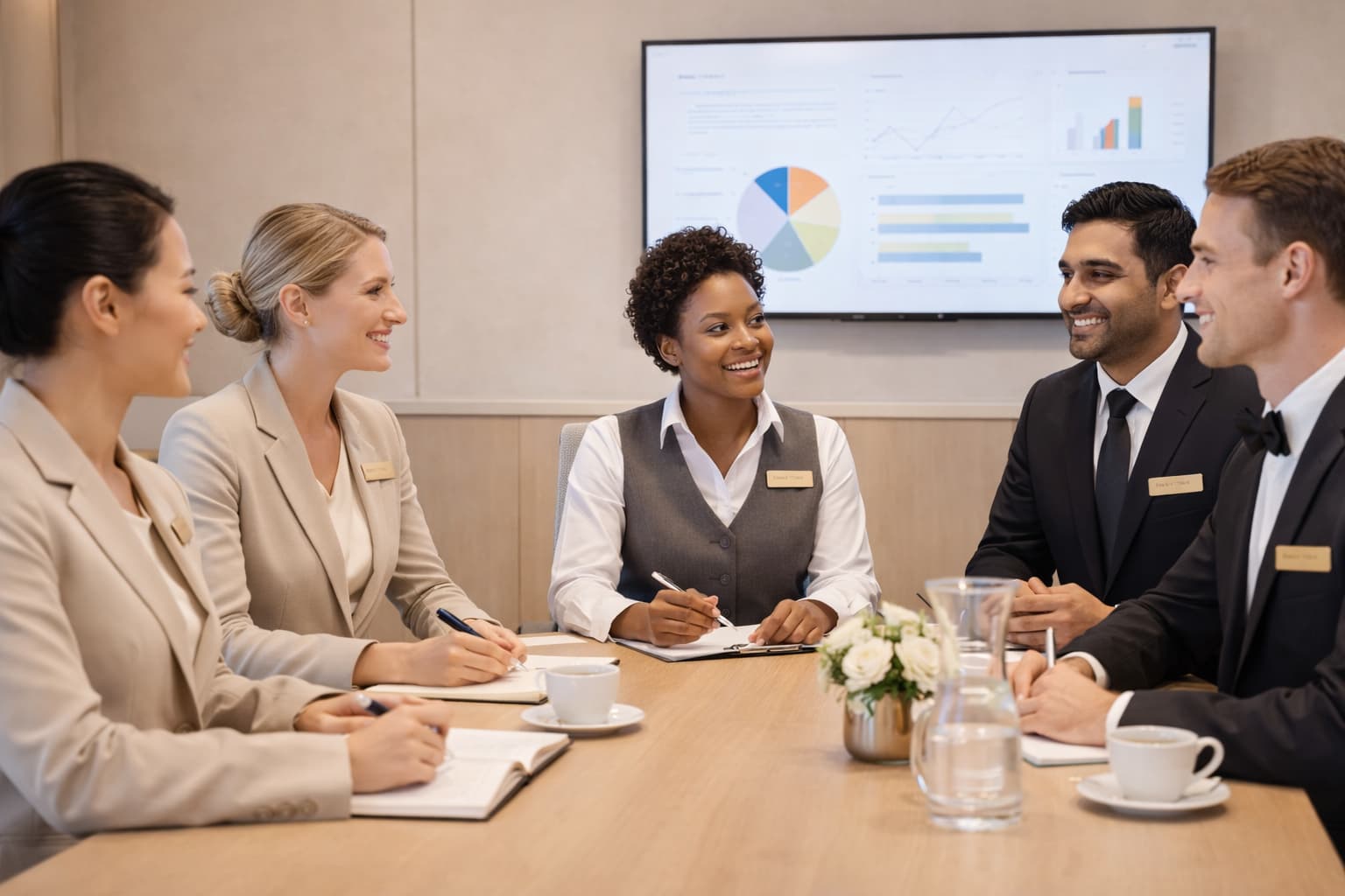 Positive workplace atmosphere